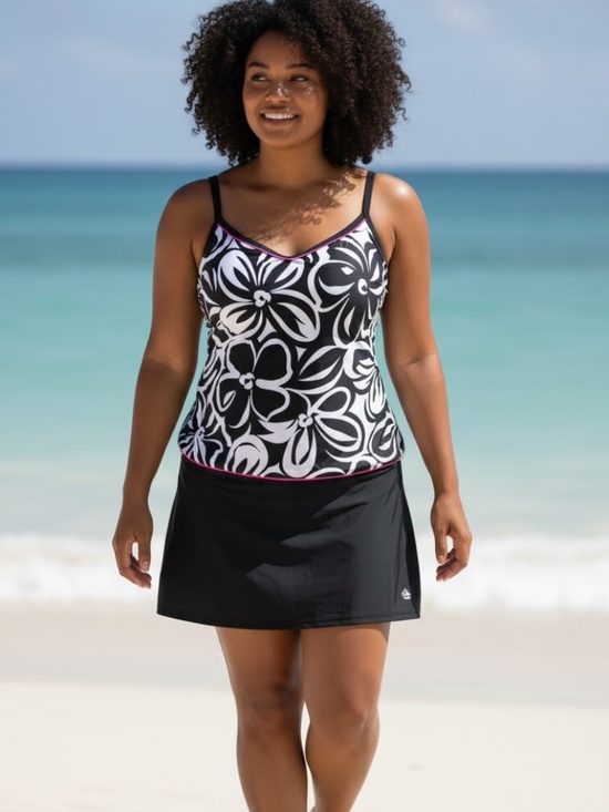 jamaica bay, ocean dreams Other - Bikini set Jamaica Bay bikini tankini size 12,Ocean dreams swim skirt size 10
